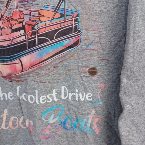 ALL WOMEN ARE CREATED EQUAL Men's Shirt Long Sleeve XL Gray - Picture 2 of 2